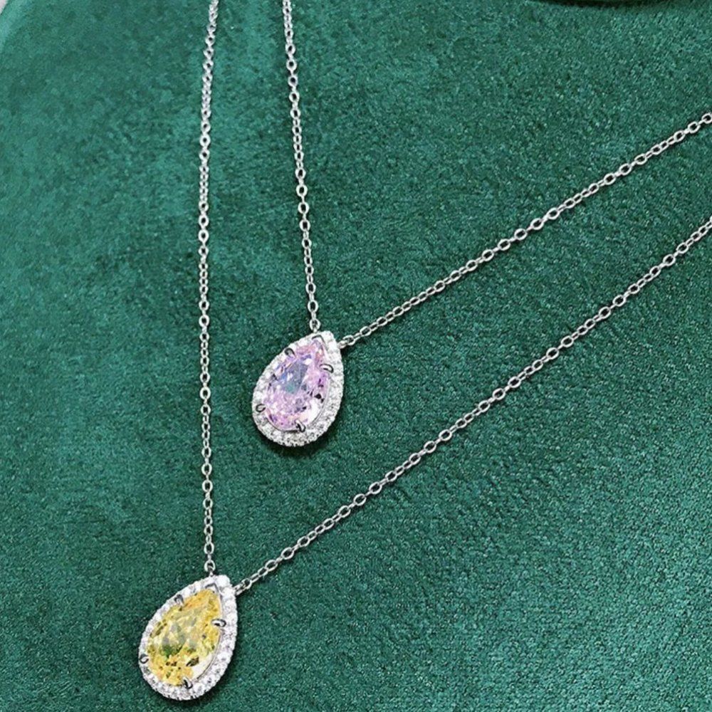 925 WATER DROP NECKLACE